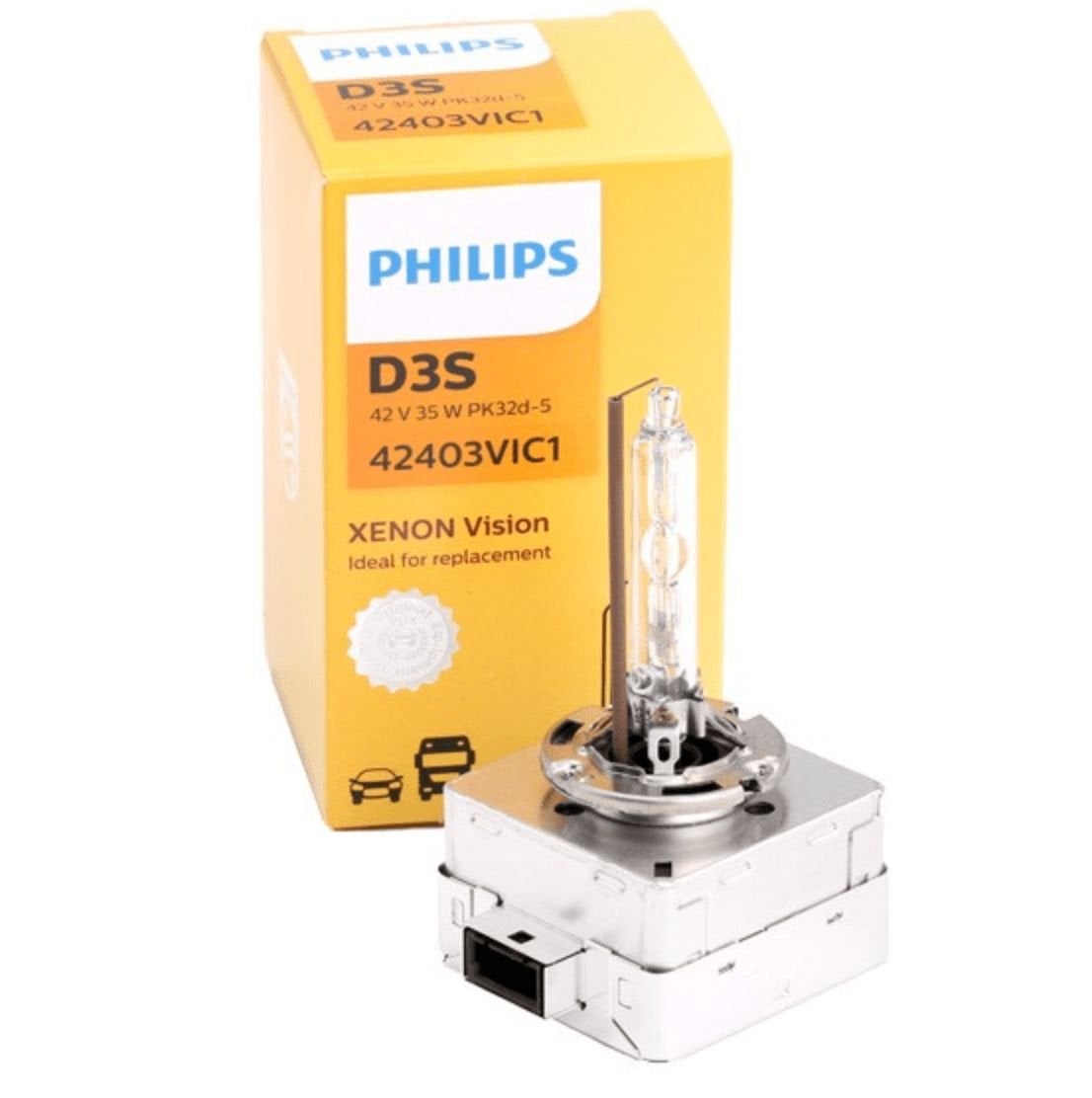 Philips D3S Xenon lamp 42403VIC1 PHILIPS 42403VIC1, -, -, Nieuw, Ophalen of Verzenden