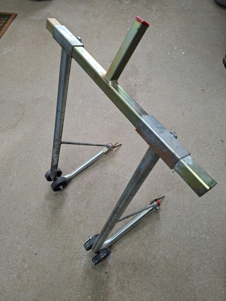 Motorfiets paddockstand / motorlift, Ophalen of Verzenden, Gebruikt