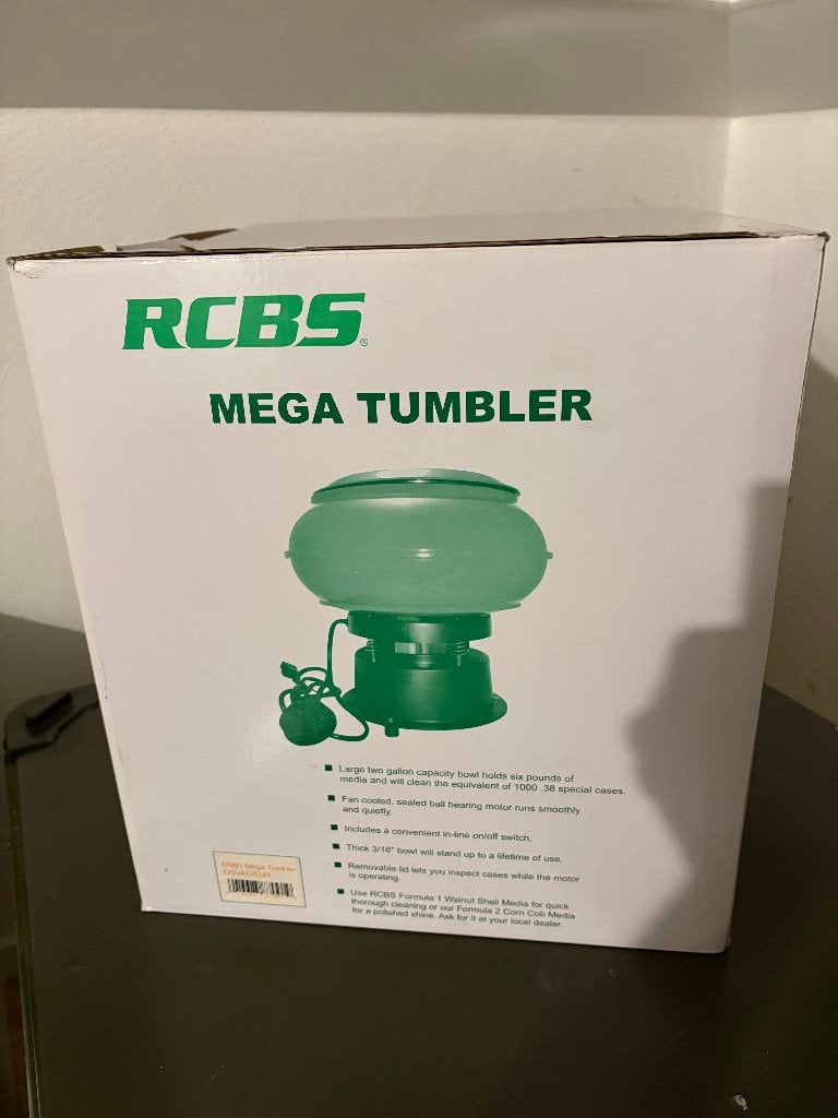 RCBS Mega Tumbler in bijna nieuwstaat, Ophalen of Verzenden, Zo goed als nieuw