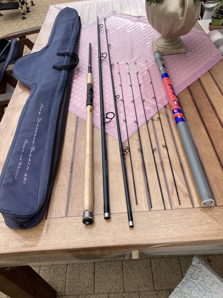 Te Koop Feeder P. v.d. WILLIK 450 lang Distance FEEDER., Watersport en Boten, Hengelsport | Witvissen, Ophalen, Werphengel