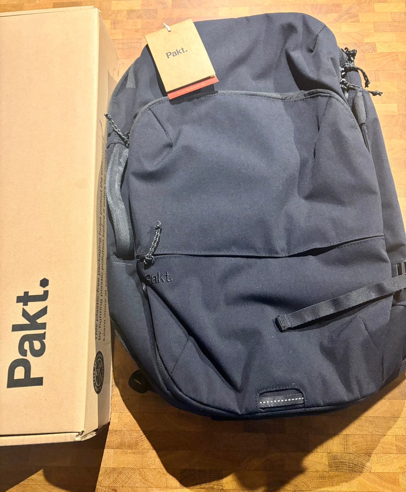 PAKT The Travel Backpack clamshell V2, Ophalen, Nieuw, Overige merken