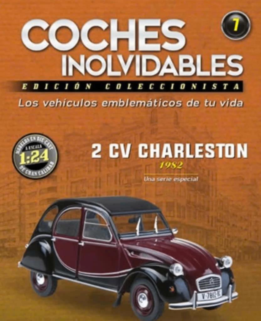 Citroen 2CV Charleston 1:24 Spaanse coches inolvidables # 7, Verzenden, Nieuw, Auto, Overige merken