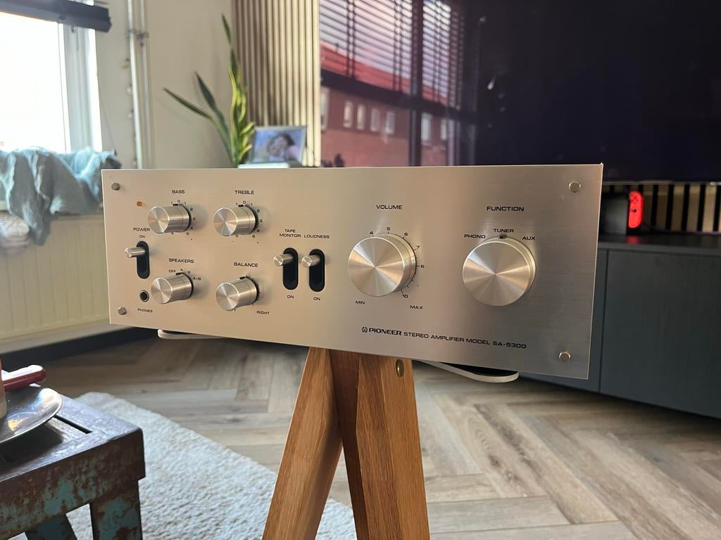 Pioneer SA-5300 Stereo Versterker gerecapd, Audio, Tv en Foto, Versterkers en Receivers, Ophalen, Gebruikt, Pioneer, Minder dan 60 watt