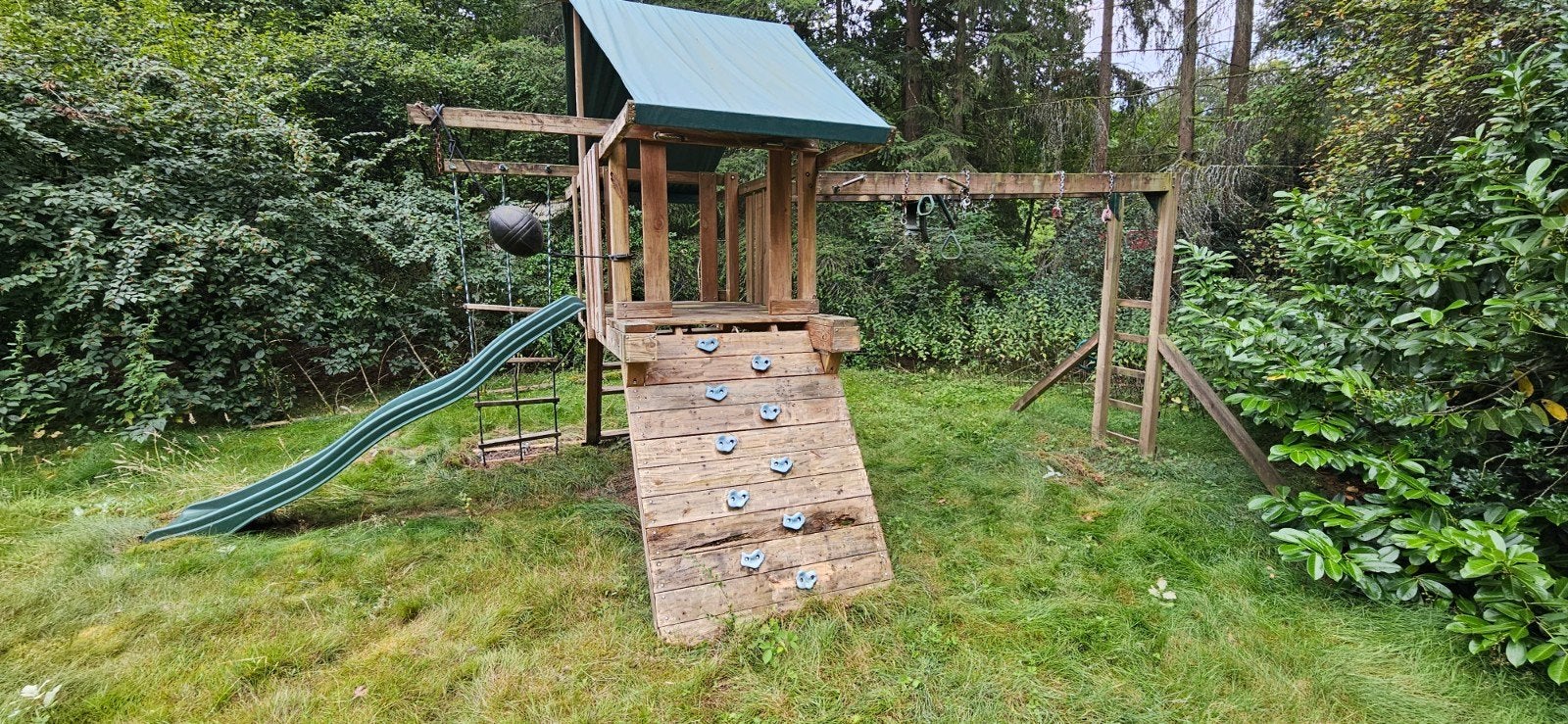 Speeltoren, Kinderen en Baby's, Speelgoed | Buiten | Speelhuisjes, Ophalen, Gebruikt, Hout