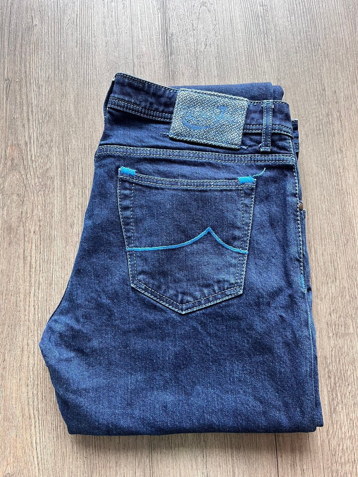 Jacob Cohen jeans size 36 type J622 comf originele lengte, W36 - W38 (confectie 52/54), Blauw, Jacob Cohen, Ophalen of Verzenden
