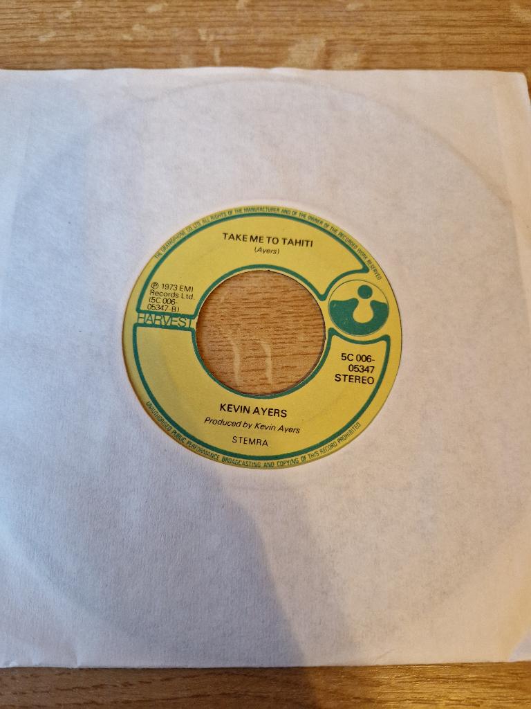 Kevin Ayers – Caribbean Moon 7", Ophalen of Verzenden, Zo goed als nieuw, Pop