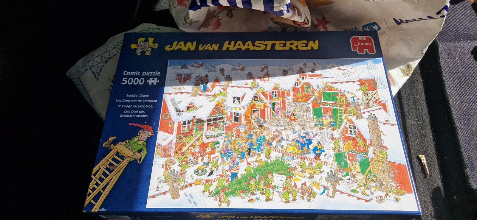 jan van haasteren  5000, Ophalen of Verzenden, Meer dan 1500 stukjes, Gebruikt, Legpuzzel