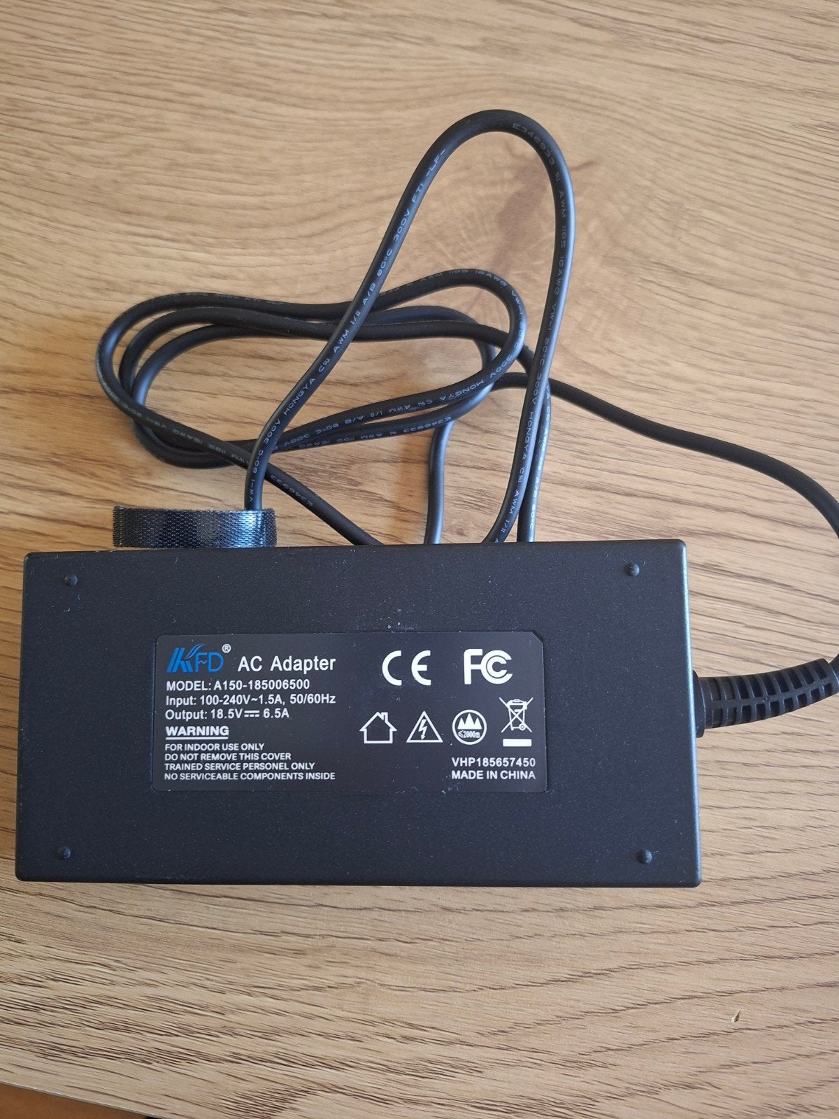 Nieuwe KFD AC Adapter 18.5V 6.5A (A150-185006500), Ophalen, Nieuw, KFD