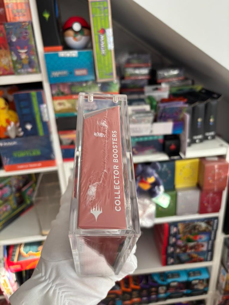 MTG Collector Booster Box Acryl Acrylic Case Magnetic, UV, Ophalen of Verzenden, Zo goed als nieuw, Boosterbox