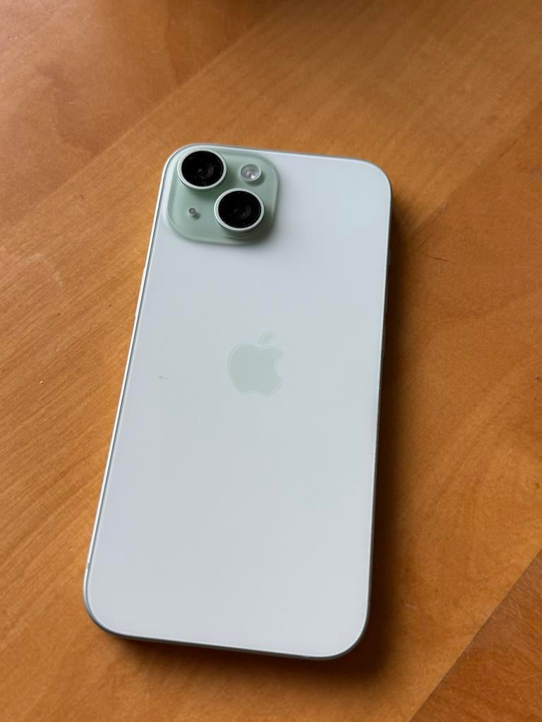 iPhone 15 | 128GB | 87% batterij | groen, Telecommunicatie, Mobiele telefoons | Apple iPhone, Ophalen of Verzenden, Zo goed als nieuw