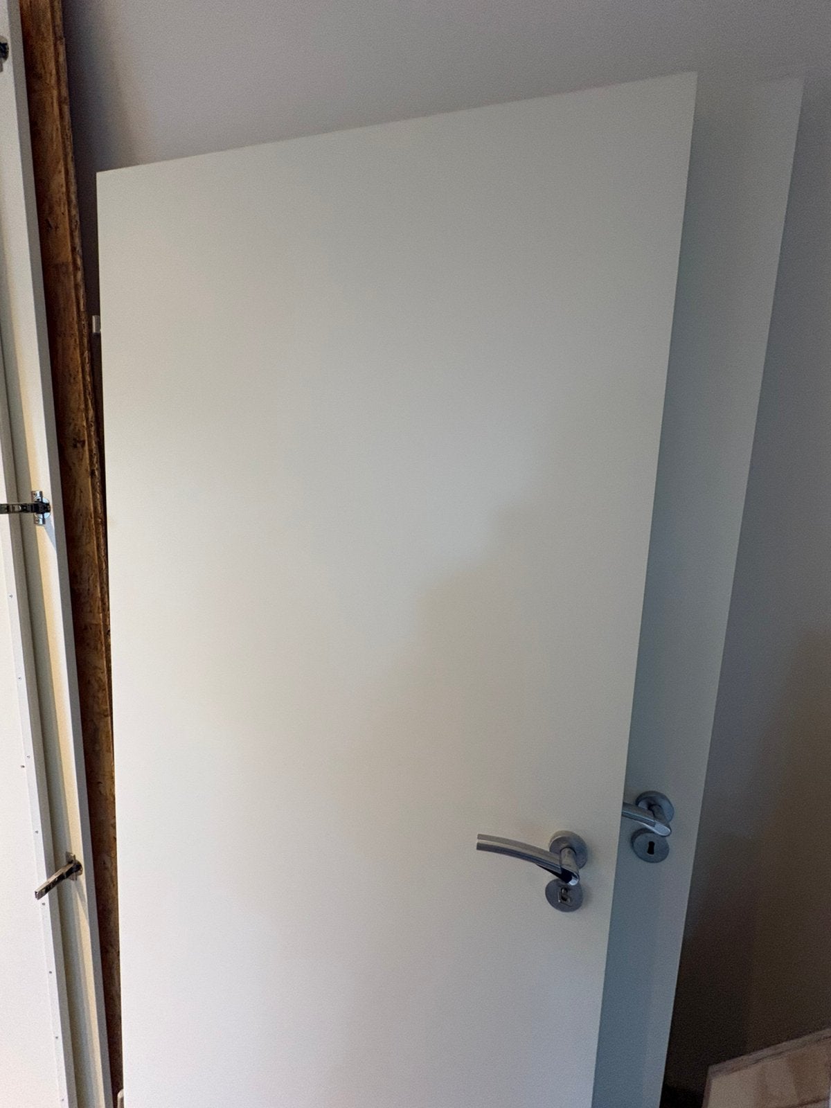 2x fraaie volspaan binnen opdekdeur 201.5 x 83 cm x 39mm, Doe-het-zelf en Verbouw, Deuren en Horren, Ophalen, Zo goed als nieuw