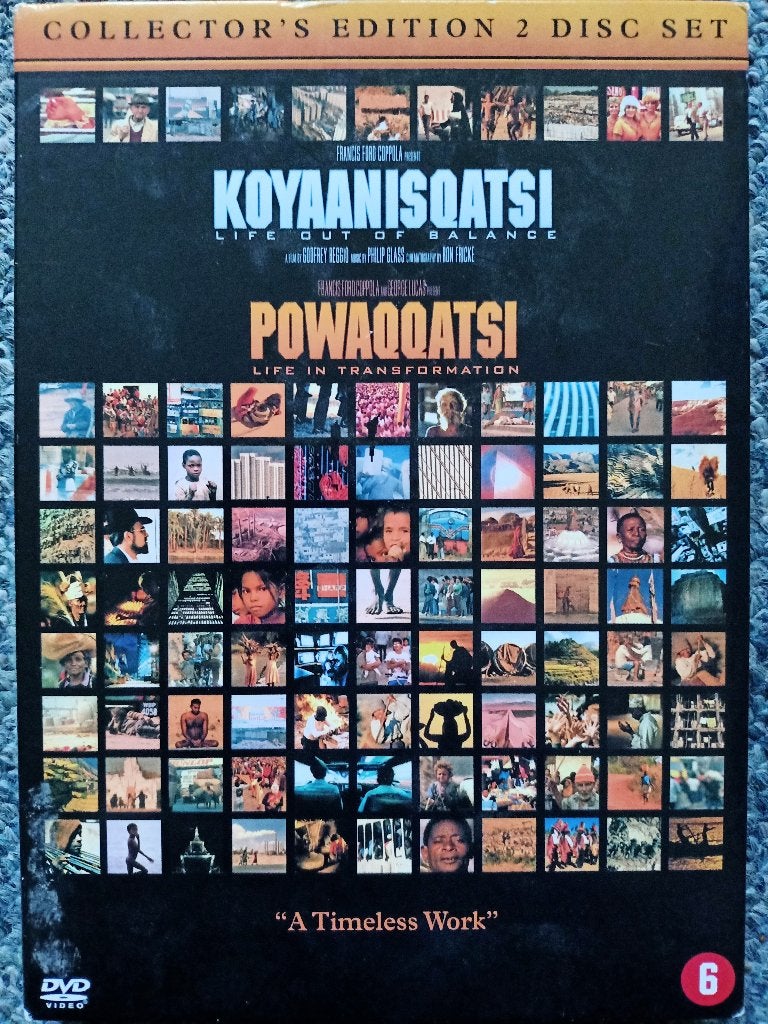 Koyaanisqatsi & Powaqqatsi Boxset Topfilms!, Cd's en Dvd's, Alle leeftijden, Ophalen of Verzenden, Zo goed als nieuw, Overige gebieden