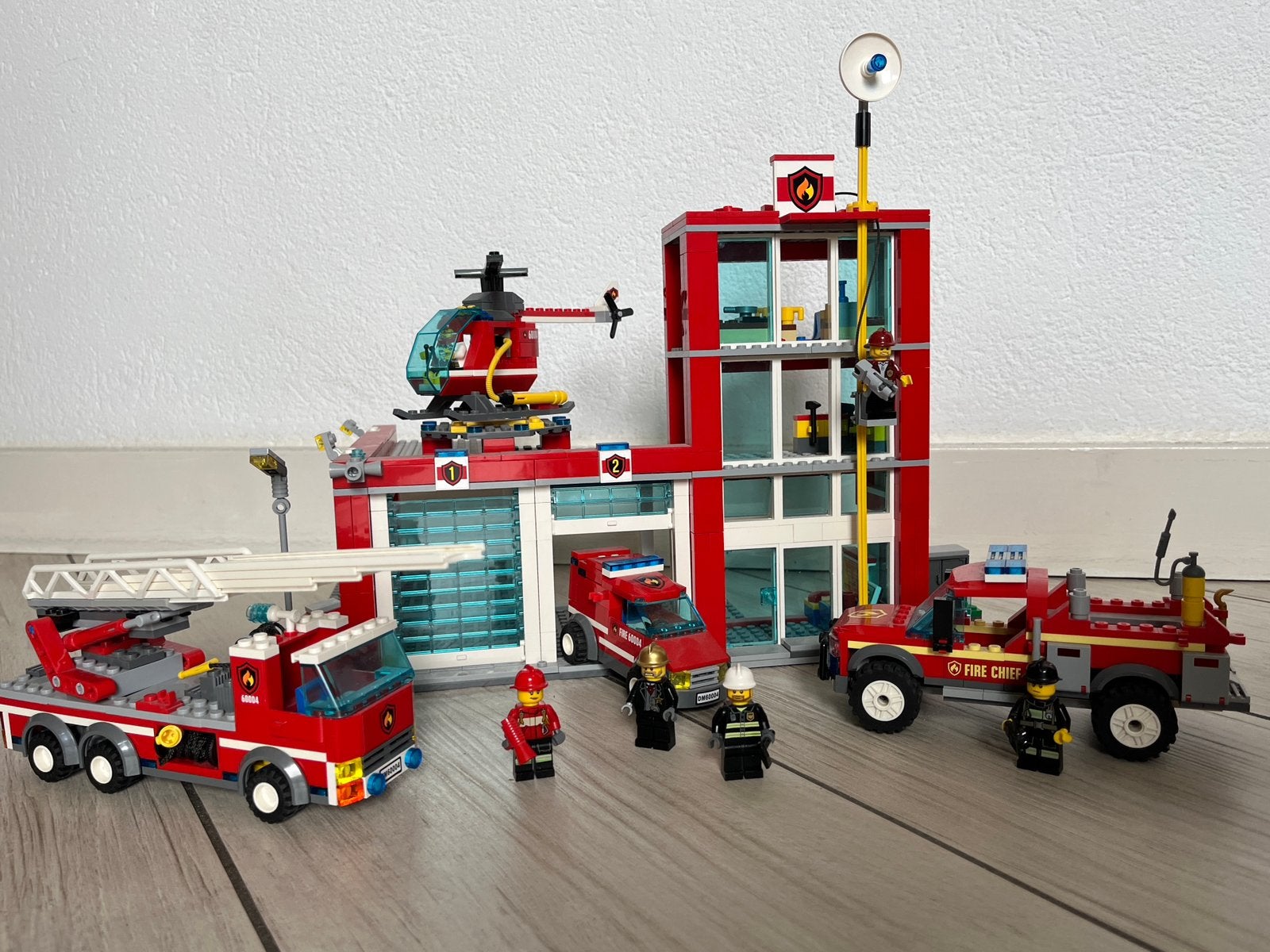 Lego city brandweerkazerne, Ophalen, Lego, Complete set, City