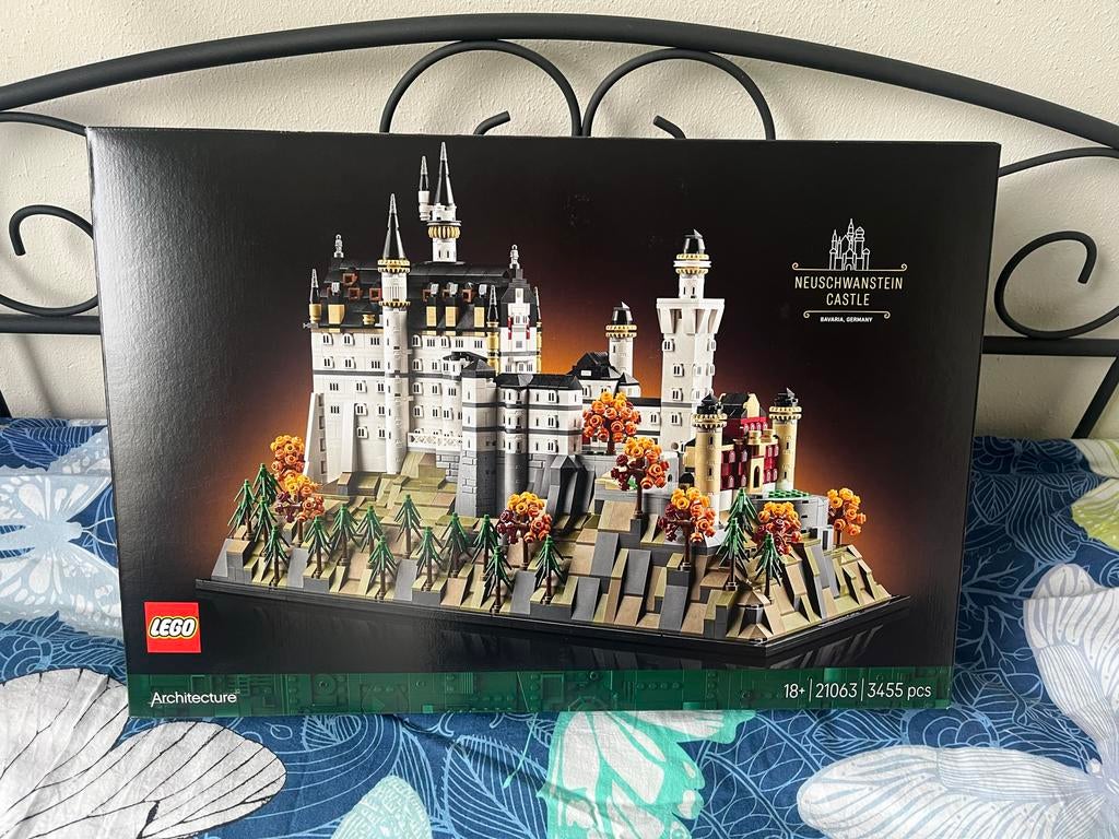 Lego Architecture 21063 Neuschwanstein Kasteel NIEUW, Lego, Nieuw, Architecture, Ophalen of Verzenden