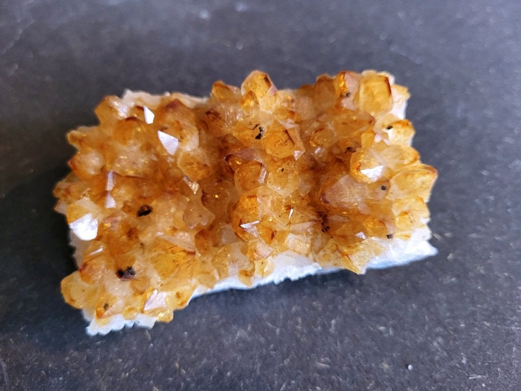Citrien, gebrande Amethist, 0,3kg, 4,- euro en veel meer, Ophalen, Mineraal