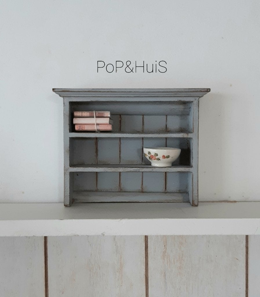 Keukenrekje 1:12, Ophalen of Verzenden, Zo goed als nieuw, Poppenhuis