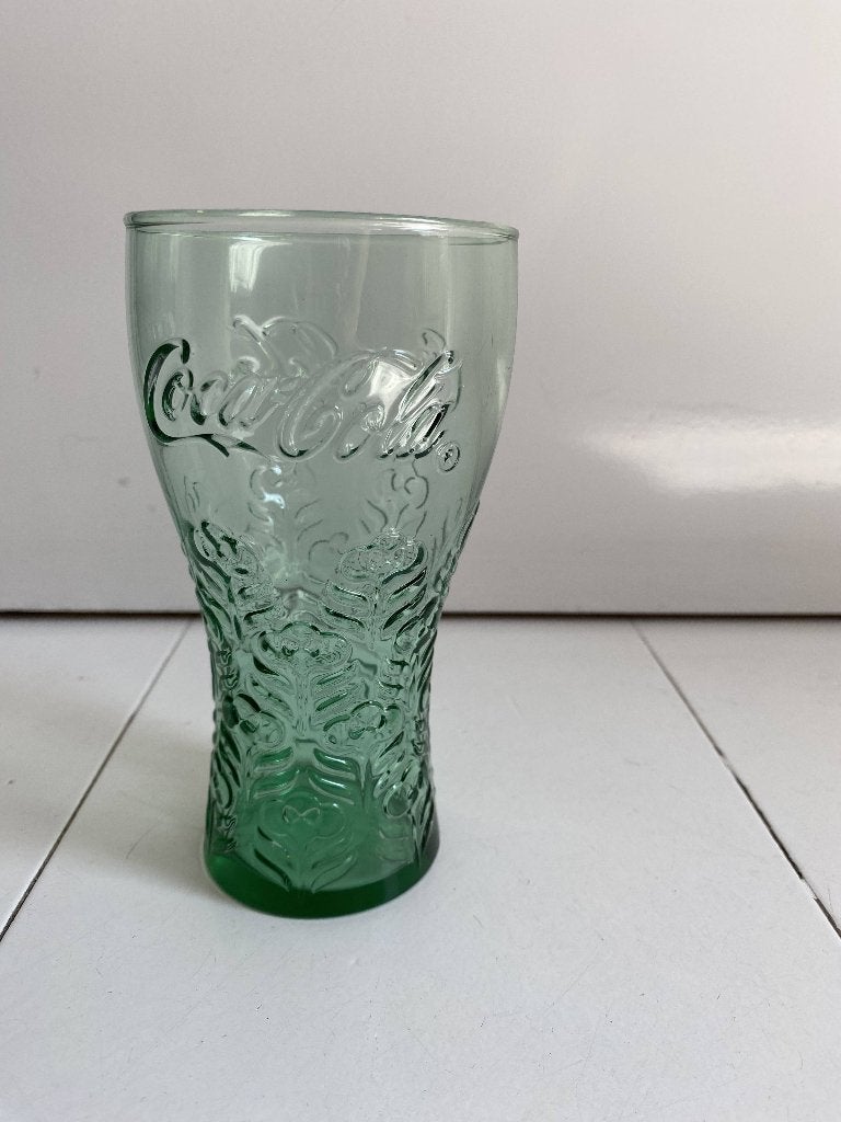 Coca Cola glas, Verzamelen, Glas en Borrelglaasjes, Ophalen of Verzenden, Zo goed als nieuw, Frisdrankglas