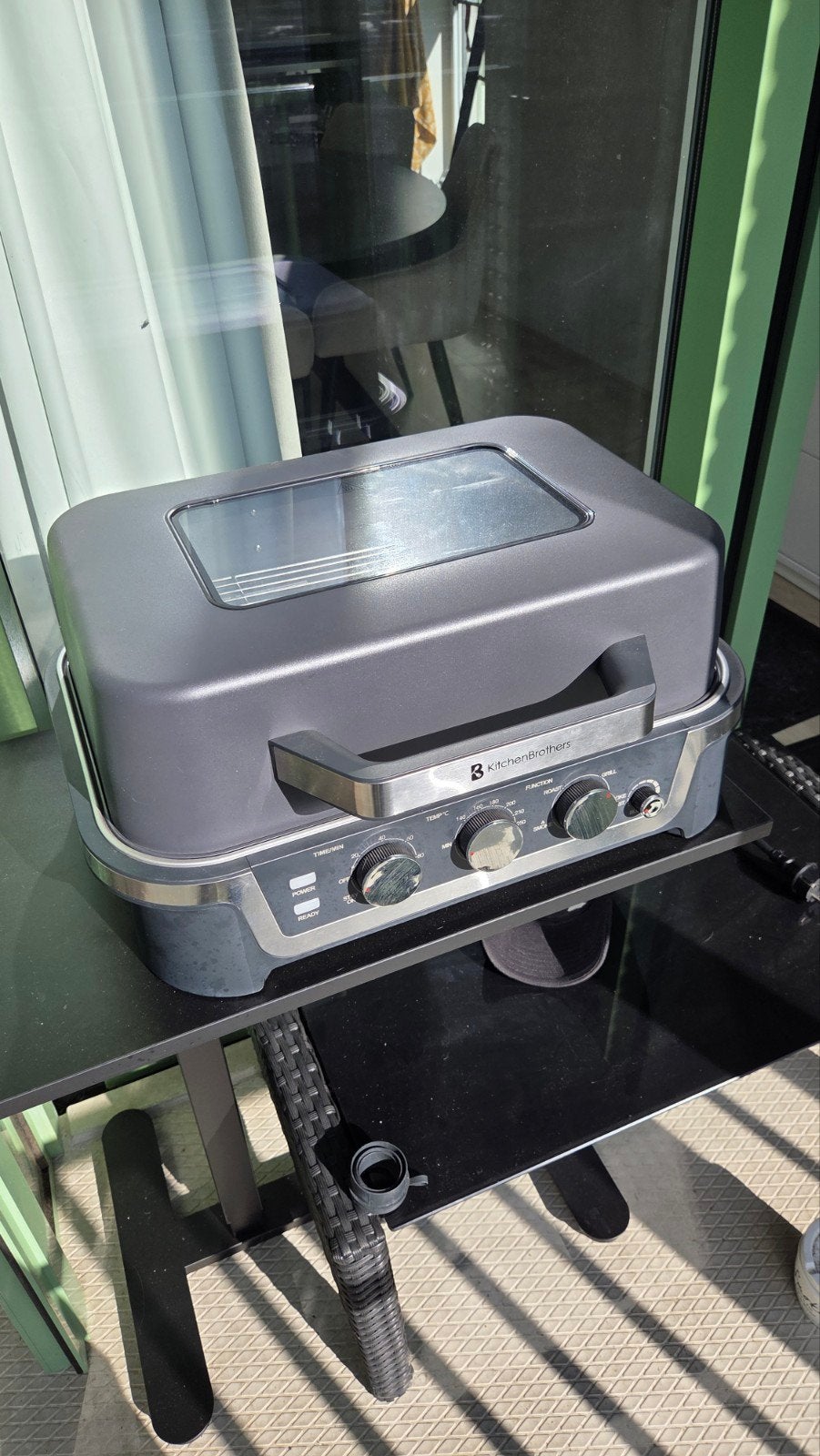 KitchenBrothers  Elektrische BBQ, Ophalen