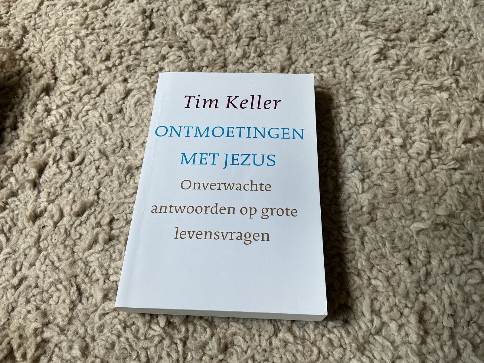 Ontmoetingen met Jezus - Tim Keller nieuw opbr giro 555, Ophalen of Verzenden, Nieuw, Christendom | Protestants