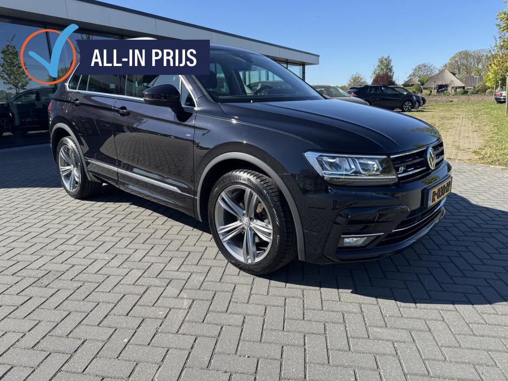 Volkswagen Tiguan 1.4 TSI 4M. HL Bus R (bj 2018, automaat), Auto's, Volkswagen, Automaat, Euro 6, 4 cilinders, Zwart