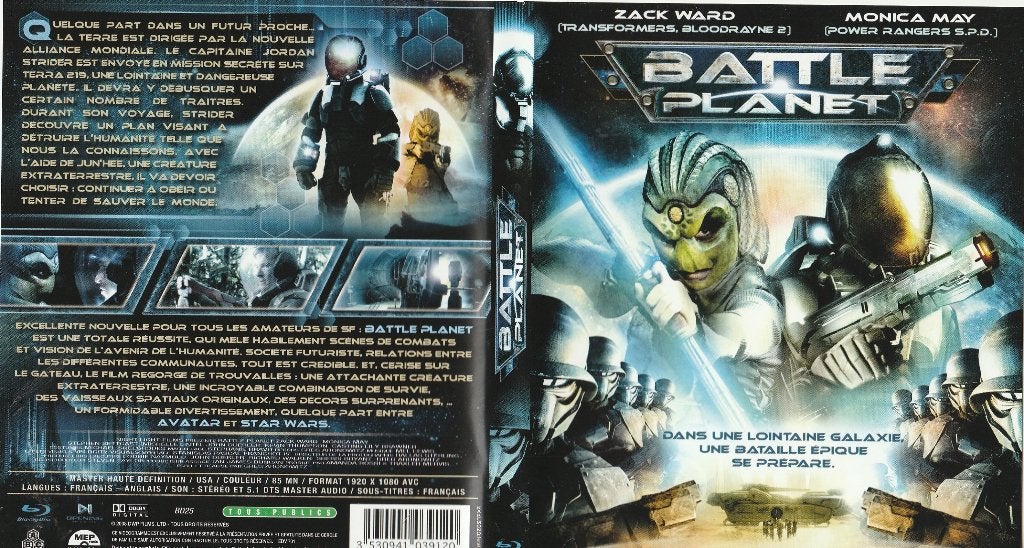 Battle planet blu ray ( engels - frans ), Ophalen of Verzenden, Zo goed als nieuw, Science Fiction en Fantasy