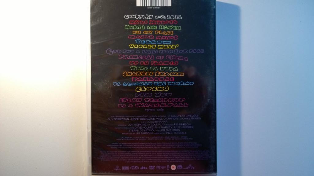 Coldplay - Live 2012 (DVD), Alle leeftijden, Ophalen of Verzenden, Zo goed als nieuw, Muziek en Concerten