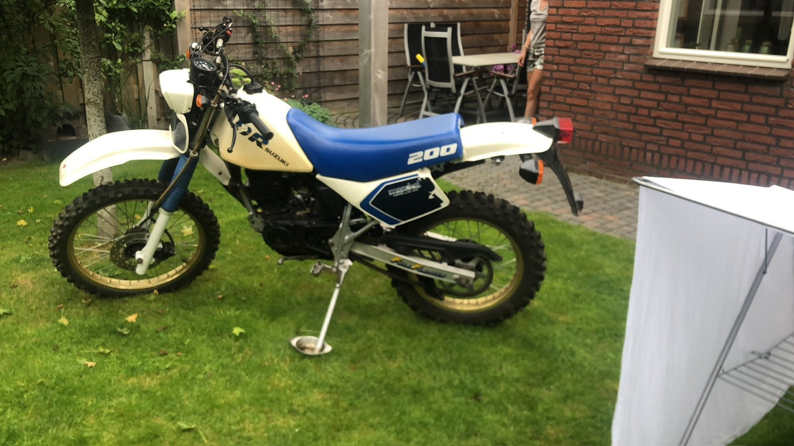 Suzuki DR 200, Ophalen, Zo goed als nieuw, Suzuki