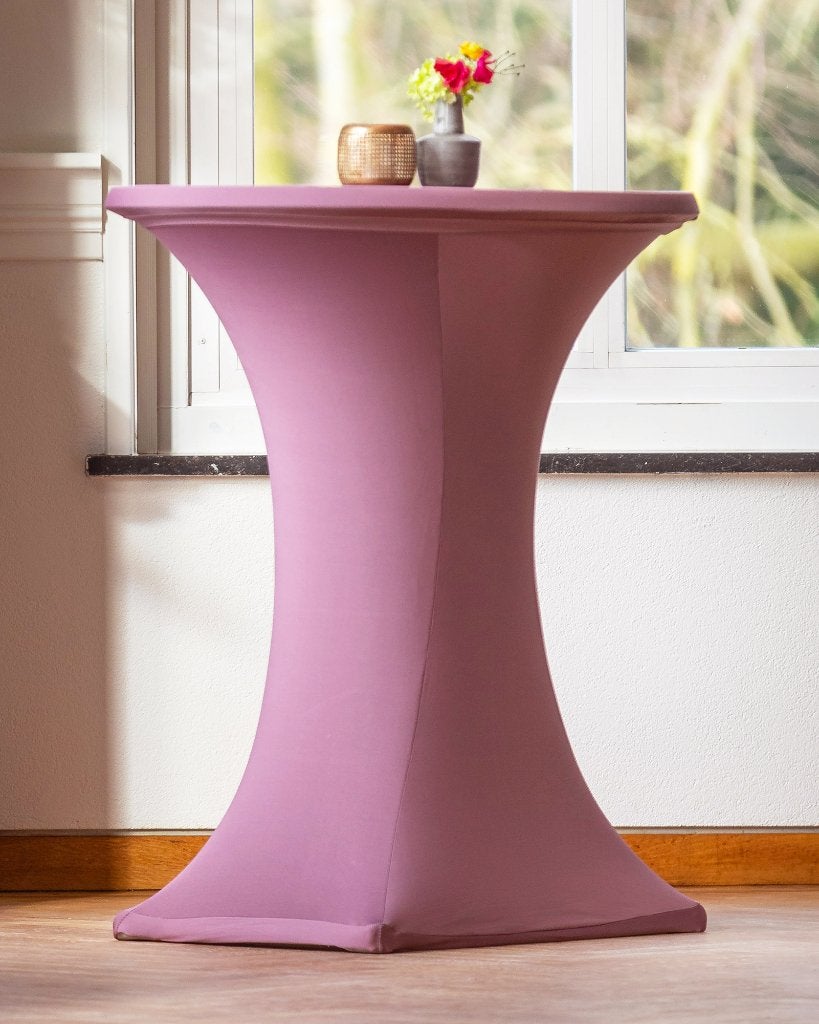 Statafelrok samba D2 met topcover 80-85 cm - oud roze, Ophalen of Verzenden, Nieuw, Rond
