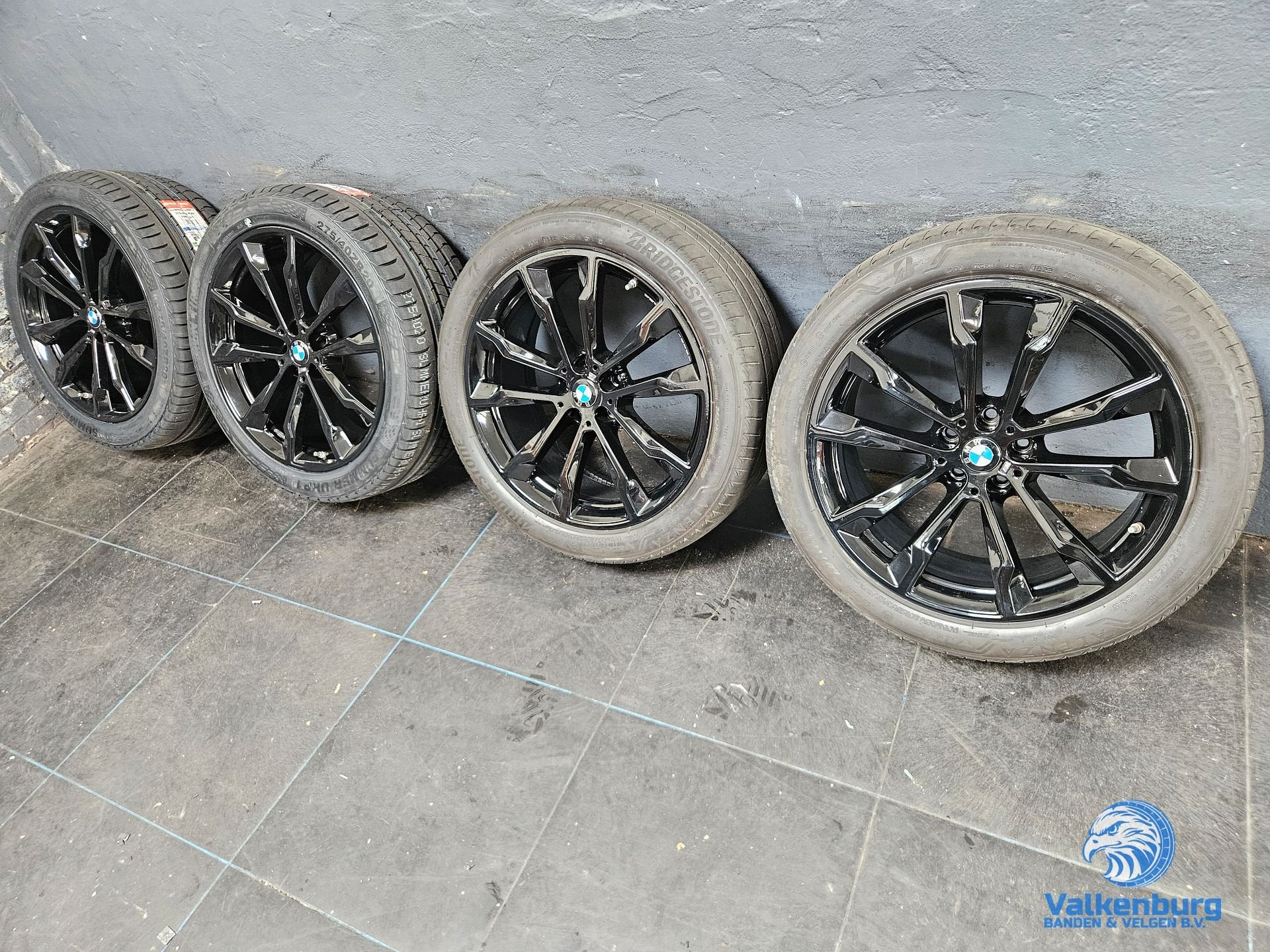 Originele BMW X3 X4 G01 G02 Style 699M 20 inch breedset zwar