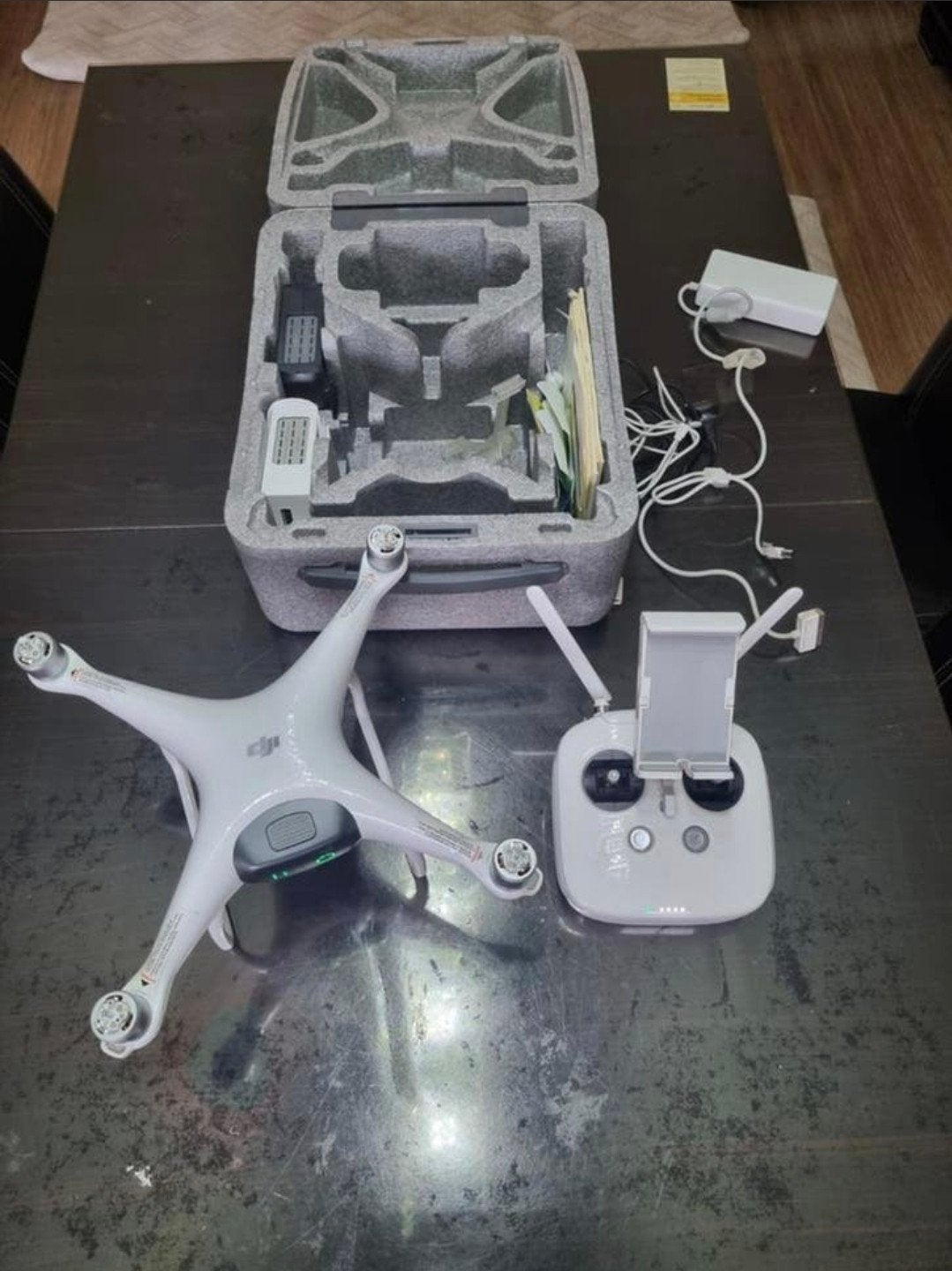 DJI Phantom 4, Ophalen, Gebruikt