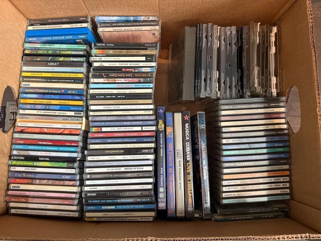 Cd's, Muziek DVD's en 2 Muziek Videobanden, Cd's en Dvd's, Ophalen, Gebruikt