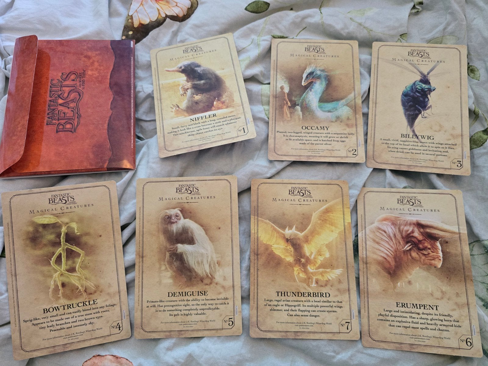 Fantastic Beasts: Magische Wezens Kaartenset, Verzamelen, Ophalen of Verzenden, Nieuw
