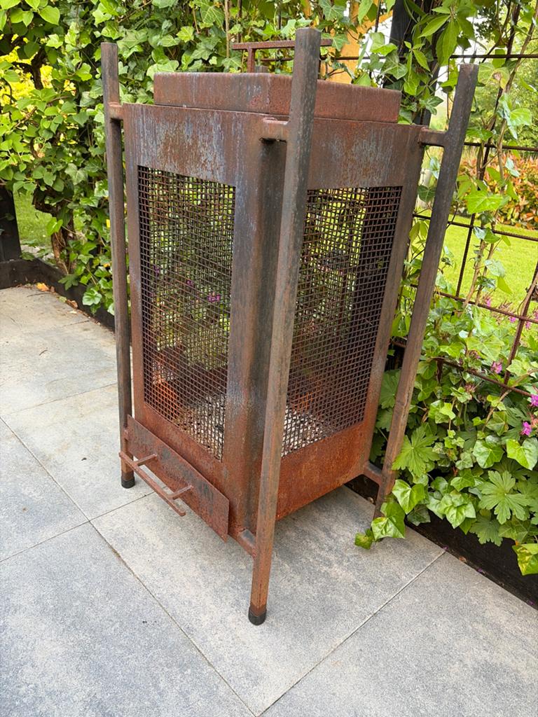 Terraskachel met ingebouwde spatschermen, Tuin en Terras, Ophalen, Gebruikt
