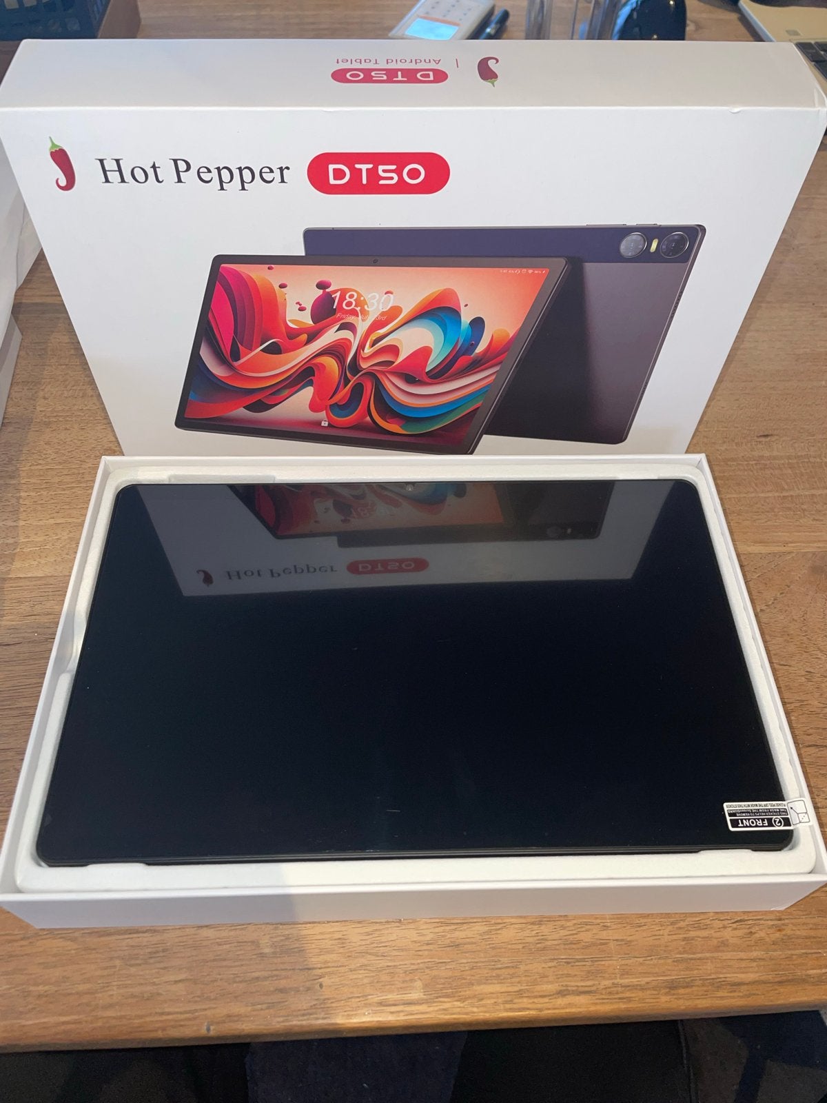 Hot Pepper DT50 Tablet 256GB/8GB met hoes en toetsenbord, 11 inch, Nieuw, Ophalen of Verzenden, Gps