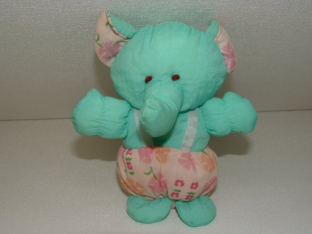 COLMAR OLIFANT PARACHUTESTOF MINTGROEN MET ROZE, Verzenden, Nieuw, Overige typen