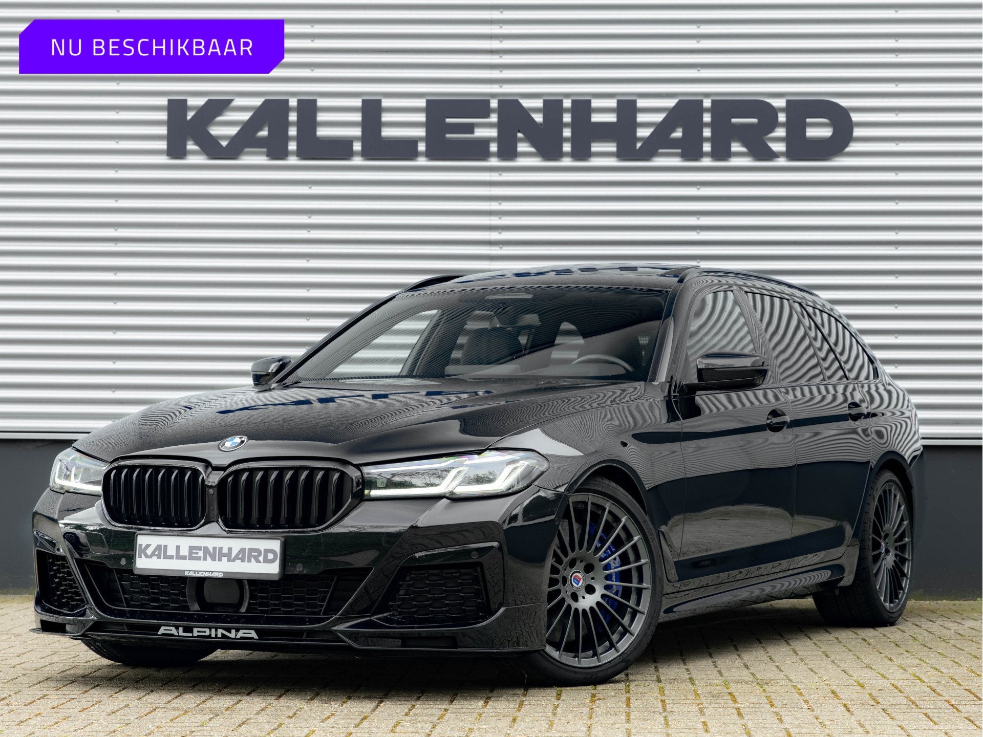Alpina B5 touring - Pano - Bowers & Wilkins - Sperre - Massa, 12 maanden, Gebruikt, 4395 cc, Zwart
