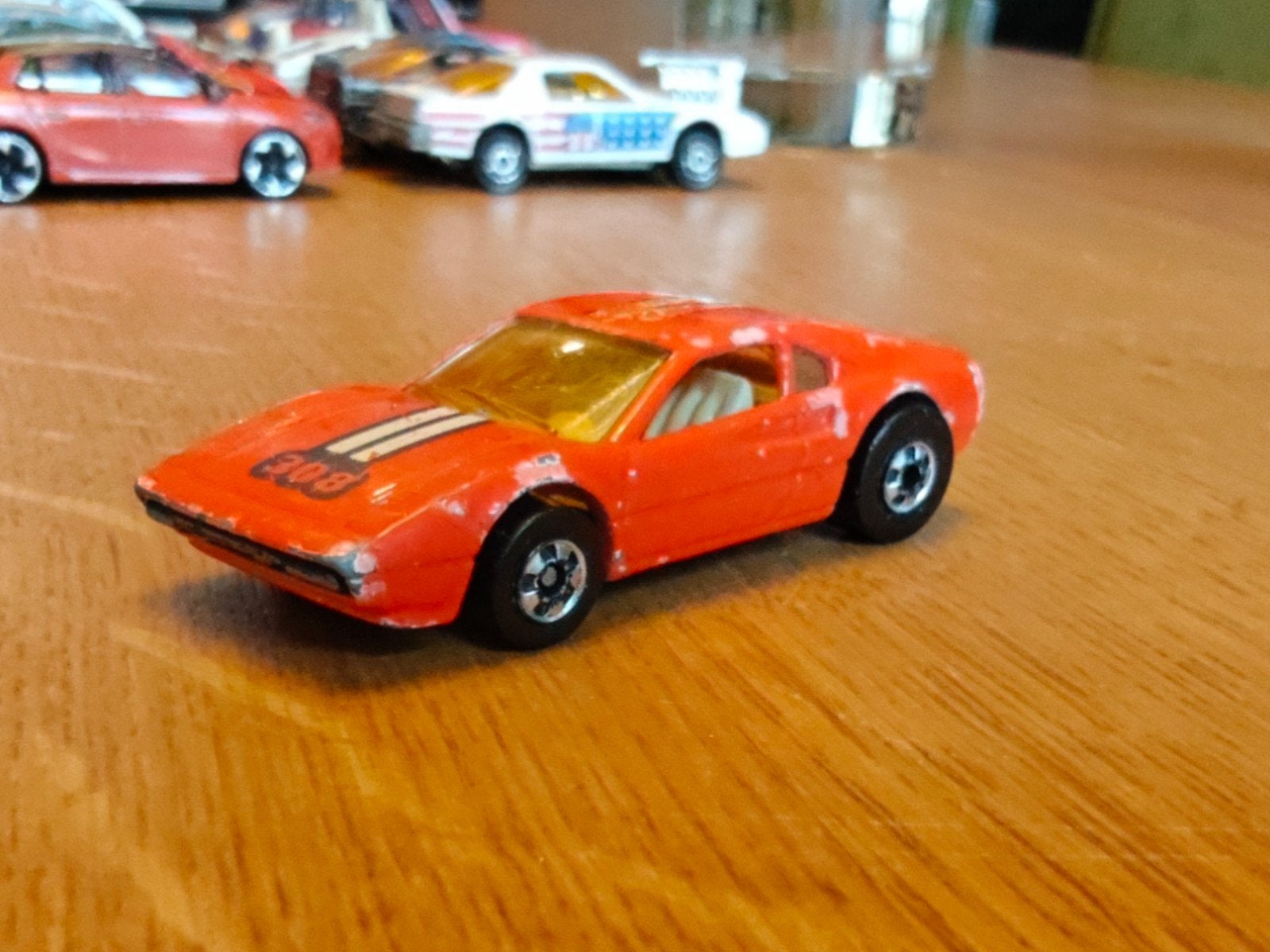 Hot Wheels Ferrari 308 GTB, Ophalen of Verzenden, Zo goed als nieuw, Auto