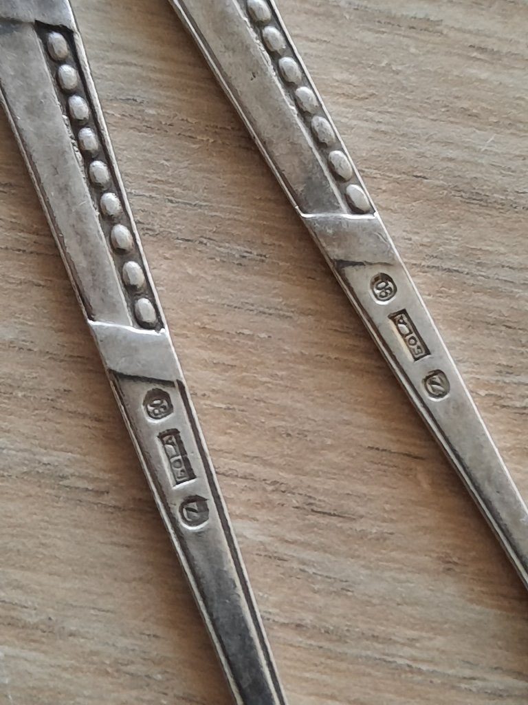 Verzilverde theekepels, Antiek en Kunst, Ophalen of Verzenden