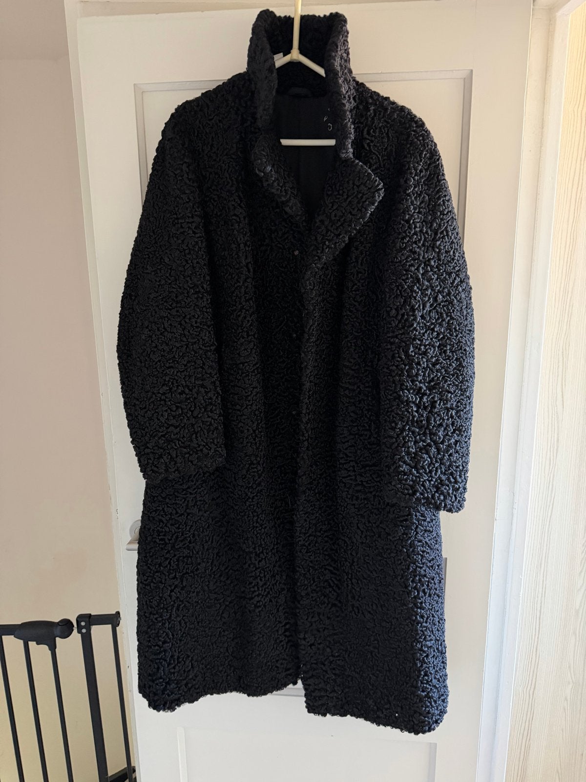 Vintage Persianer bontjas en bodywarmer, Kleding | Dames, Ophalen of Verzenden, Zo goed als nieuw, Maat 38/40 (M), Zwart