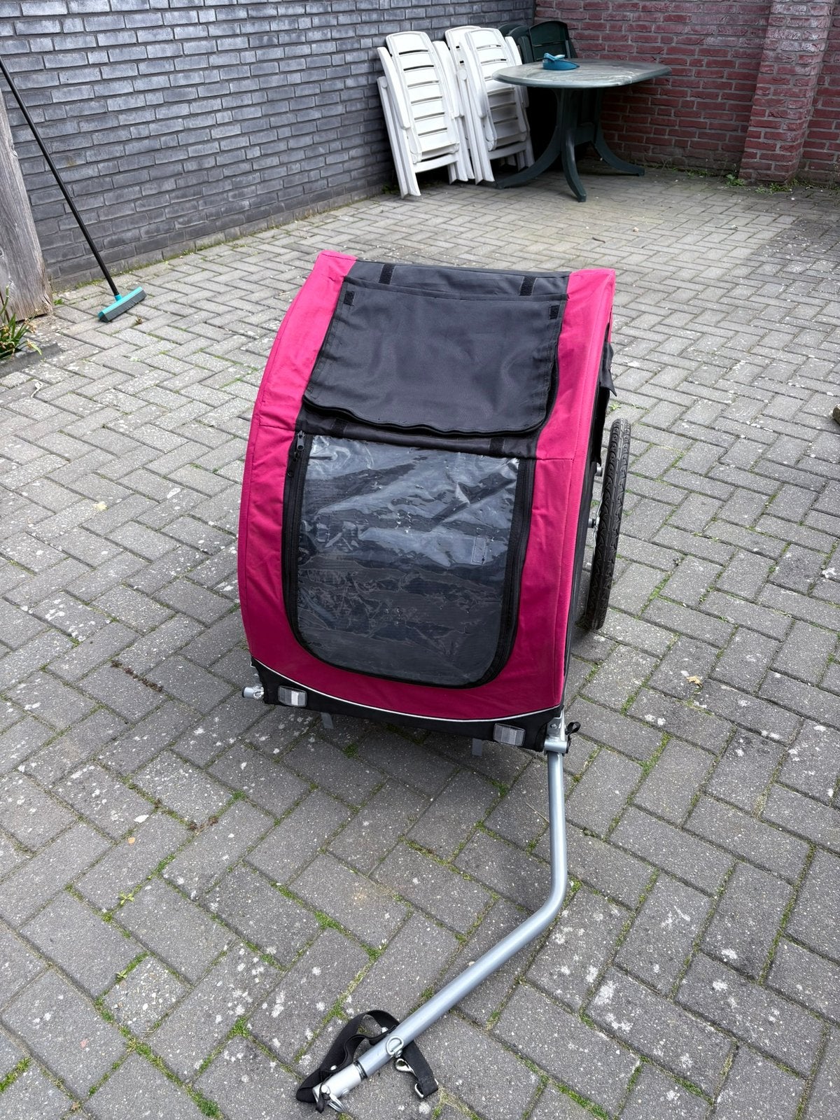 Honden fietskar, Ophalen, Gebruikt, Hondenkar