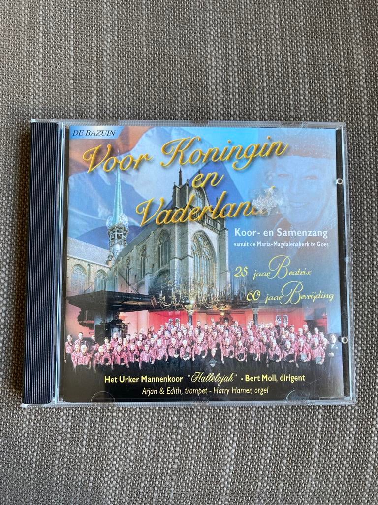 Voor Koningin en Vaderland - Het Urker Mannenkoor cd, Cd's en Dvd's, Ophalen of Verzenden, Zo goed als nieuw, Koren of Klassiek