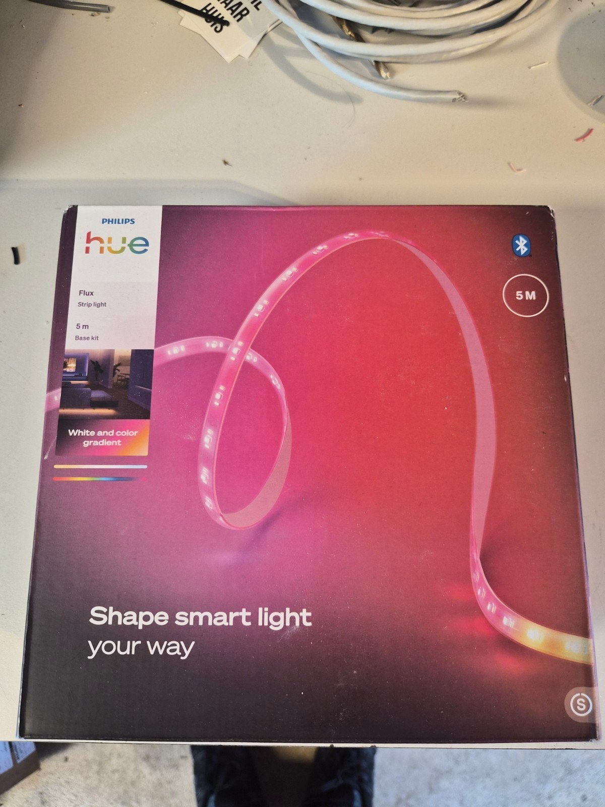 Philips Hue Flux Strip Light 5M - White & Color Gradient, Huis en Inrichting, Ophalen of Verzenden, Nieuw, Modern, Smart Home, Sfeerverlichting
