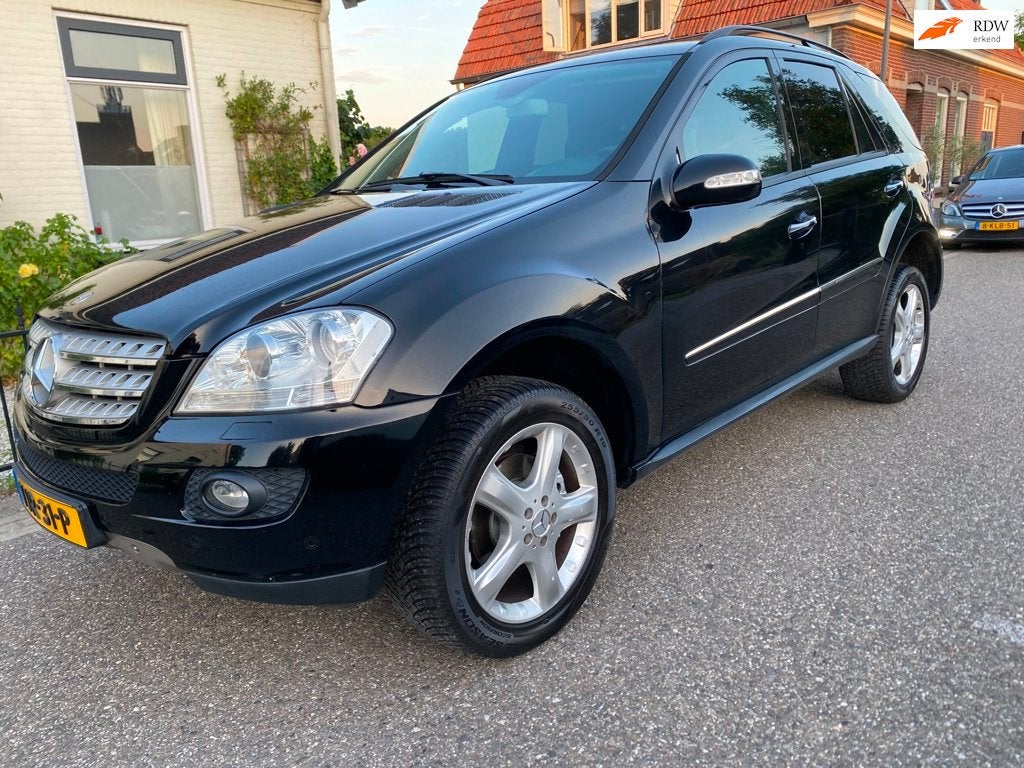 Mercedes-Benz M-klasse 280 CDI,Grijs Kenteken,Trekhaak,Xenon, Auto's, Gebruikt, 190 pk, Leder en Stof, Bedrijf