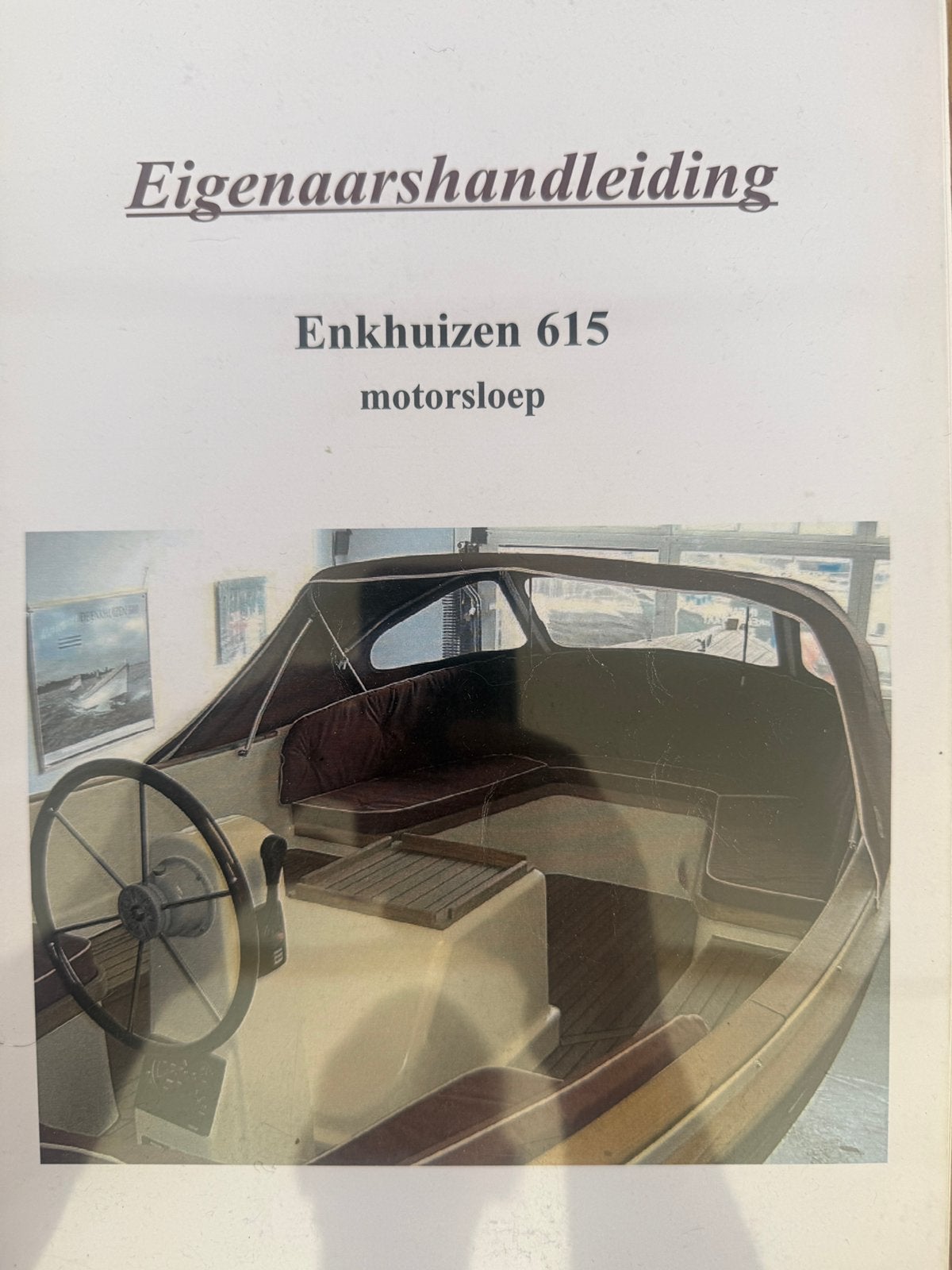 Enkhuiizen 615 sloep, Watersport en Boten, Gebruikt, Diesel, Buiskap, 6 m