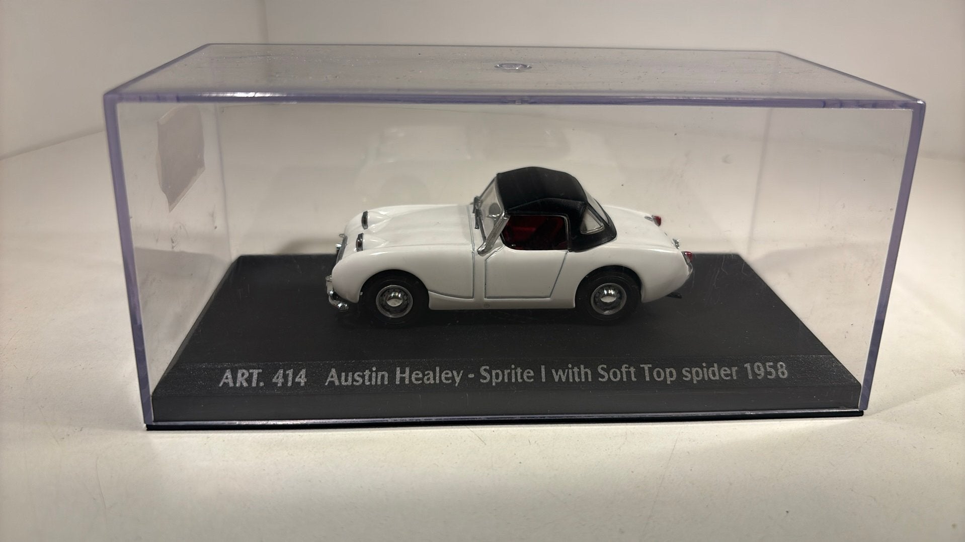 Austin healey sprite 1 soft top 1958 details cars 1.43, Overige merken, Auto, Ophalen of Verzenden, A
