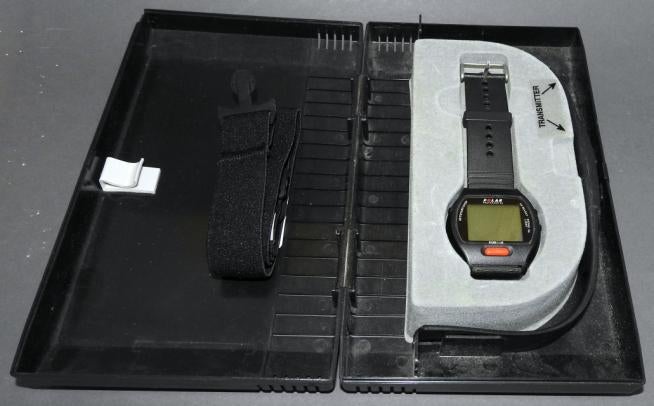 GPS Sporthorloge Polar Protrainer NV., Gebruikt, Zwart, Ophalen of Verzenden, GPS