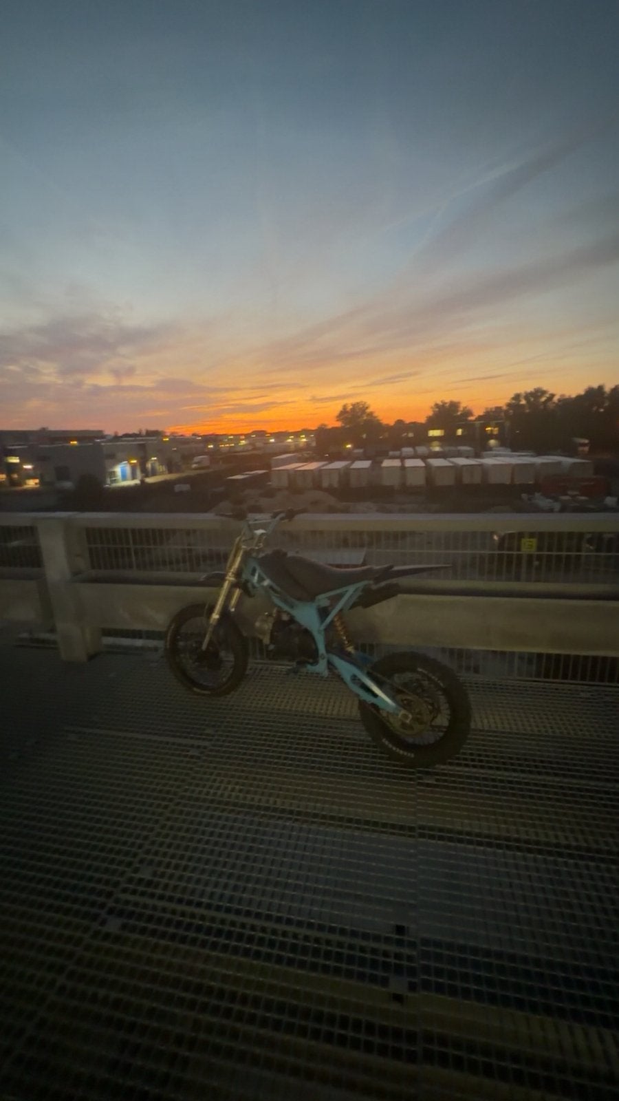 Blauw/zwarte crosser 125cc teruil/tekoop, Ophalen, Gebruikt, Benzine, Overige merken