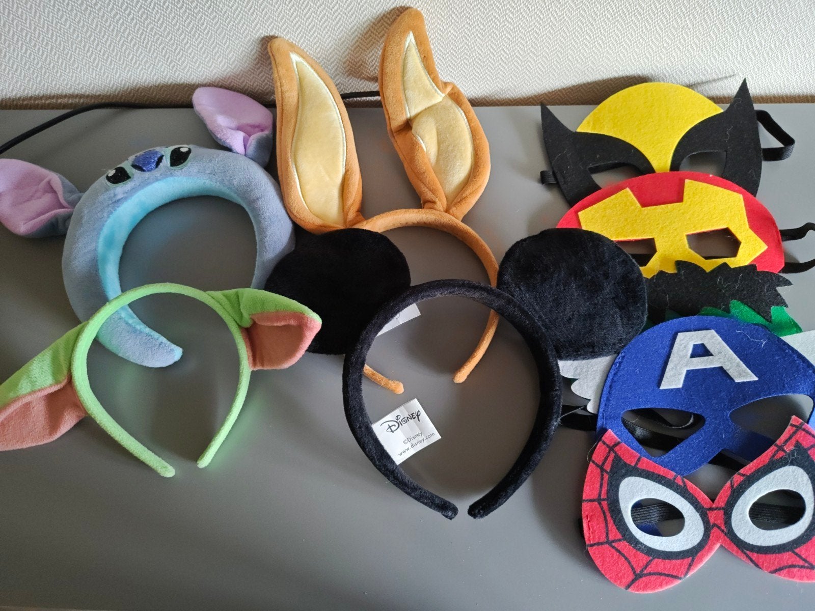 Verkleed oortjes en maskers voor kinderen, Kinderen en Baby's, Carnavalskleding en Verkleedspullen, Ophalen of Verzenden, Gebruikt