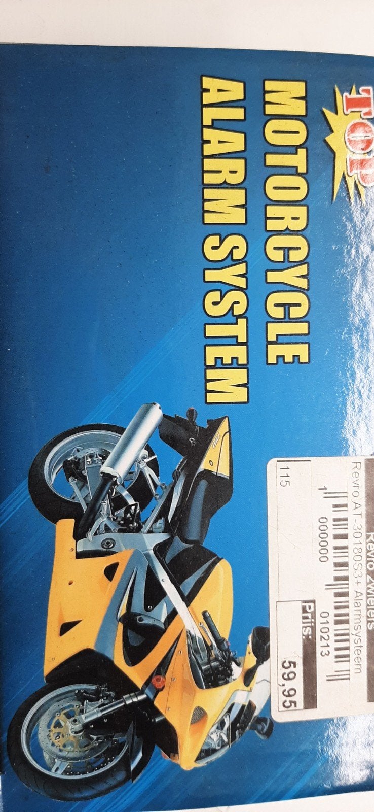 Motorfiets alarm., Motoren, Ophalen of Verzenden, Nieuw