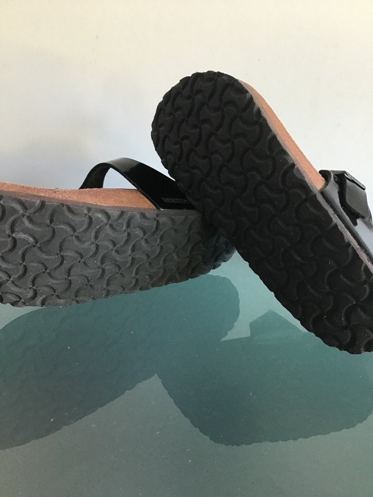Birkenstock Gizeh 39 zwart | slippers | Gratis verzenden, Slippers, Verzenden, Zwart, Zo goed als nieuw